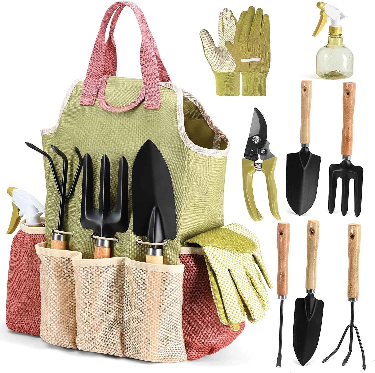 Kids Gardening Tool Set with Tote Bag
